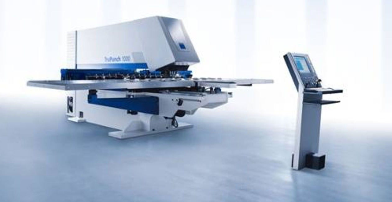 CNC punching machine Trumpf Germany used for high-precision sheet metal fabrication