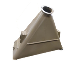 Sheet metal and cement truck components for industrial applications